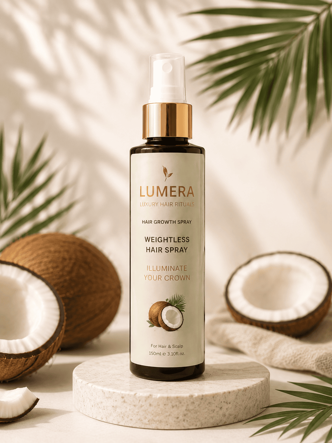 Lumera Hair Growth Spray – Coconut